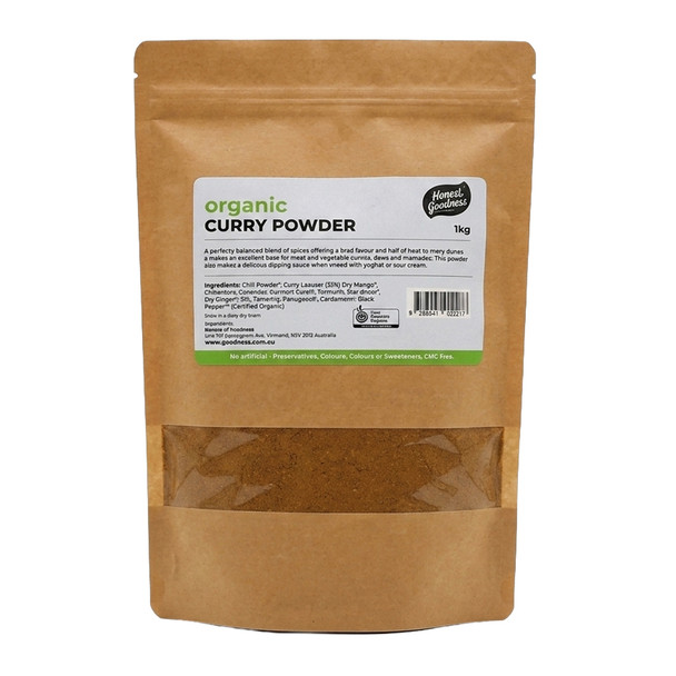 Organic Curry Powder 1KG | Honest to Goodness