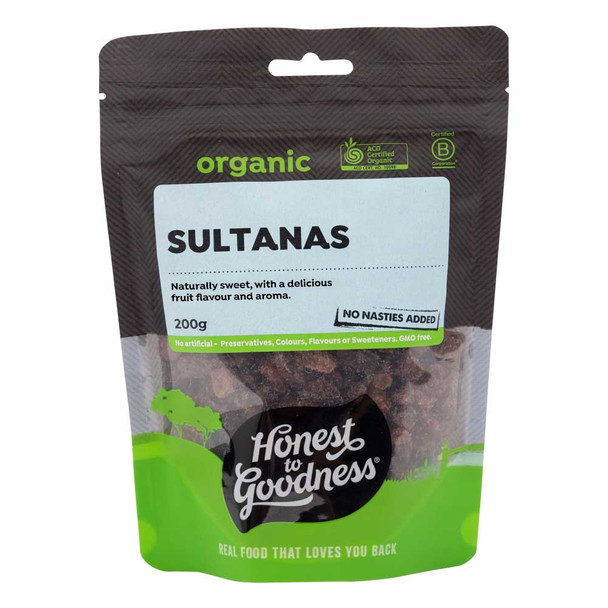 Organic Sultanas 200g 1