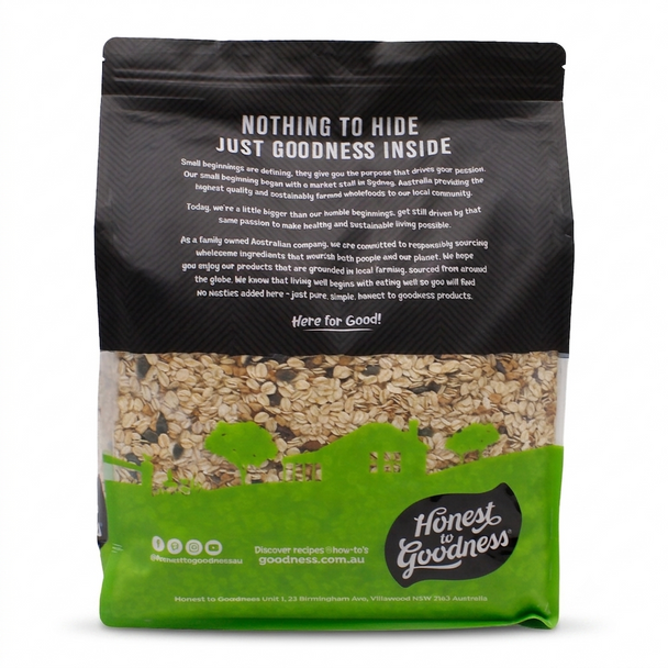 Organic Apple and Cranberry Muesli 5KG | Honest to Goodness