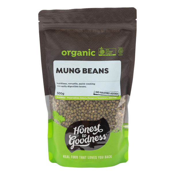 Organic Mung Beans 500g 1