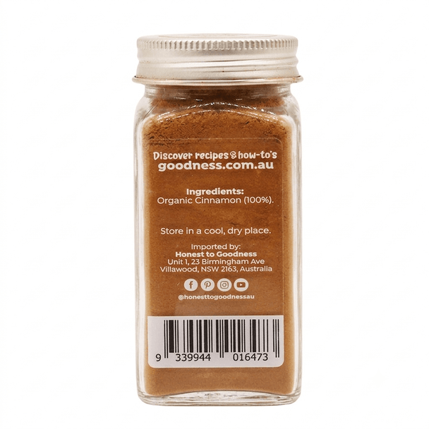Organic Cinnamon Powder 45g | Honest to Goodness