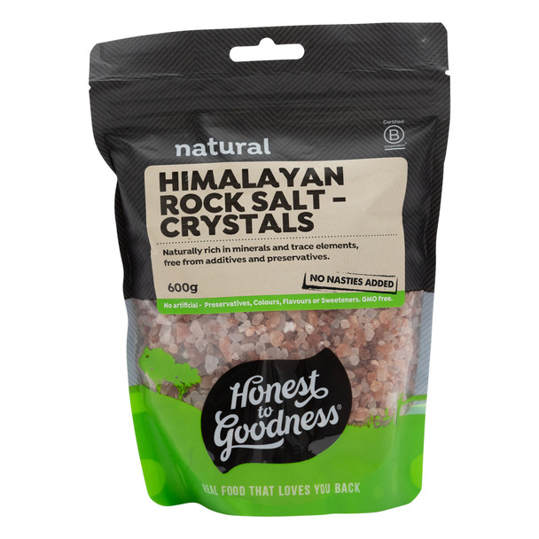Honest to Goodness Himalayan Rock Salt - Crystals 600g 1