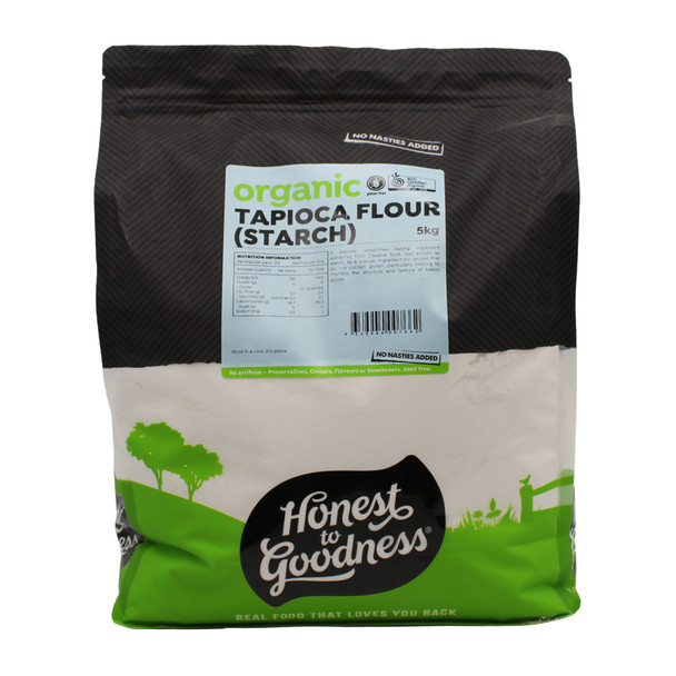 Organic Tapioca Flour (Starch) 5KG | Honest to Goodness