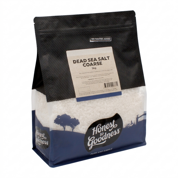 Premium Dead Sea Salt - Coarse 5KG | Honest to Goodness