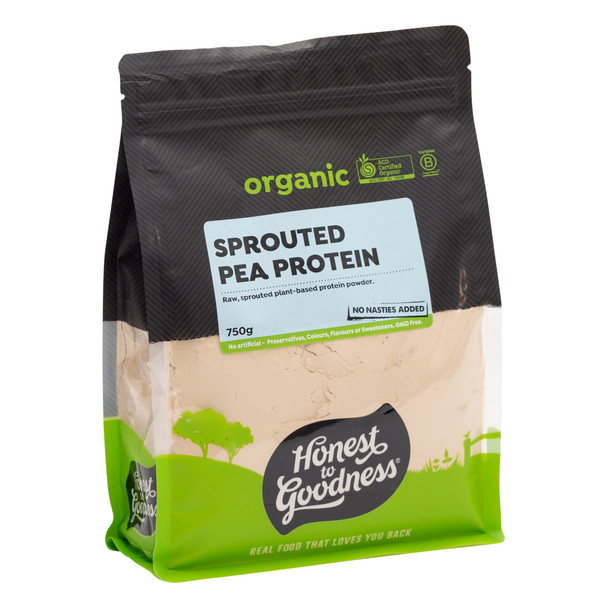 Organic Sprouted Pea Protein Powder 750g 2