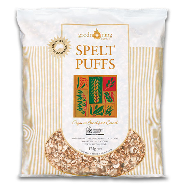 Organic Spelt Puffs 175g