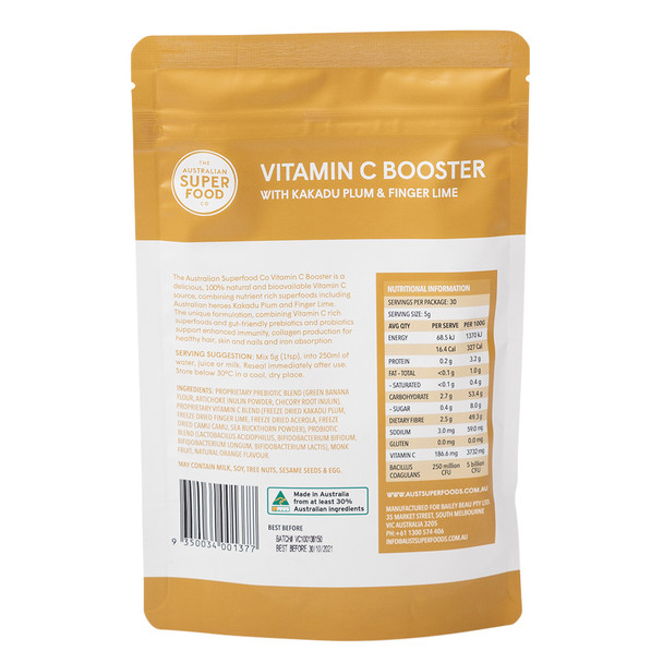 The Australian Superfood Co Vitamin C Booster with Kakadu Plum 150g 3