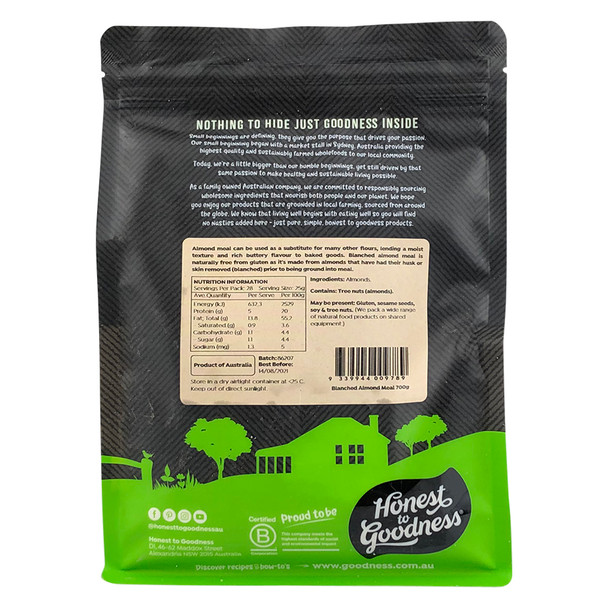 Blanched Almond Meal 700g 3