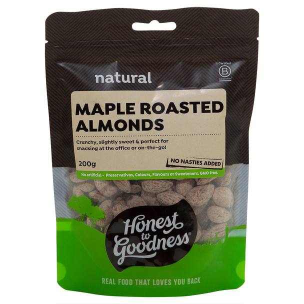 Maple Roasted Almonds 200g 1