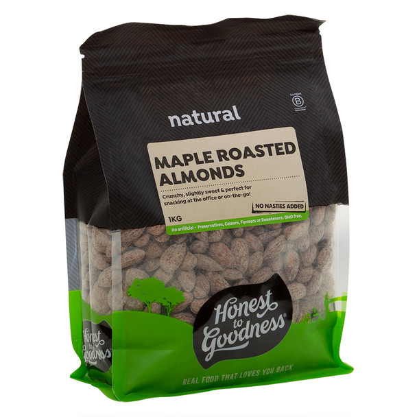 Maple Roasted Almonds 1KG 2