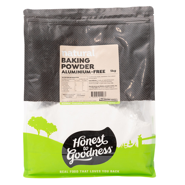 Natural Baking Powder Aluminium Free 5KG Honest to Goodness