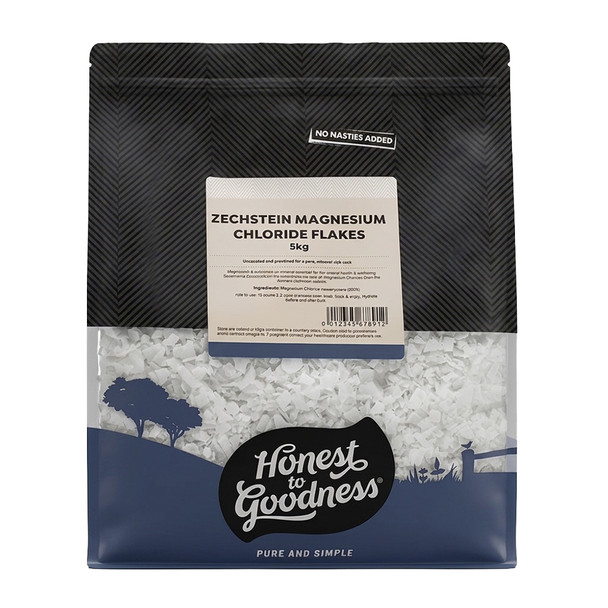 Zechstein Magnesium Chloride Flakes 5KG | Honest to Goodness