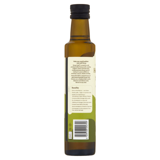 Organic Hemp Gold Seed Oil 250ml