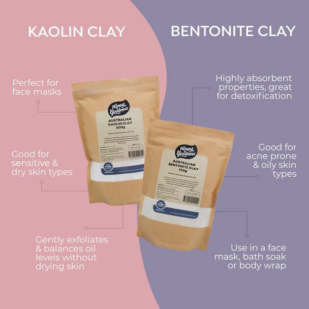 Australian Kaolin Clay 3kg 3