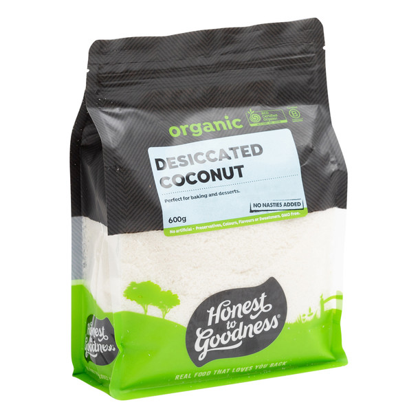 Honest to Goodness Organic Desiccated Coconut 600g 2