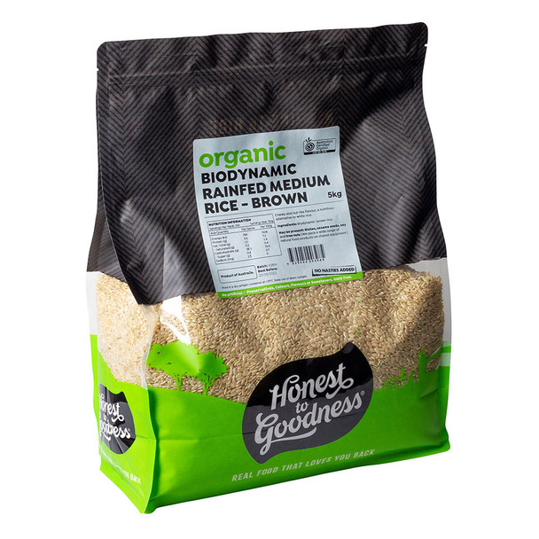 Biodynamic Rain-Fed Brown Rice 5KG 2