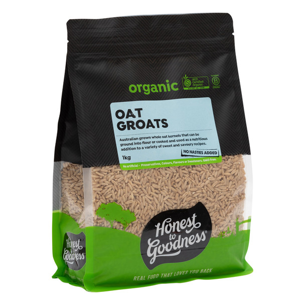 Organic Australian Oat Groats 1KG 3