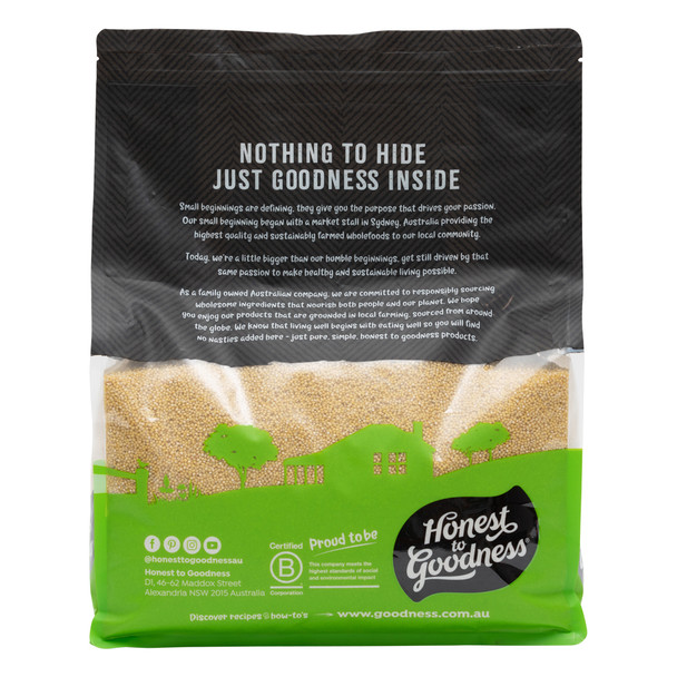 Organic Australian Hulled Millet 5KG 4