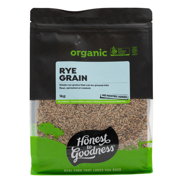 Organic Rye Grain 1KG 1