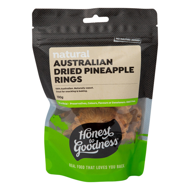 Australian Dried Pineapple Rings 100g 1