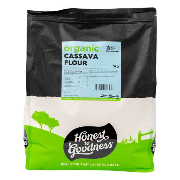 Organic Cassava Flour 5KG | Honest to Goodness Organic Cassava Flour 5KG | Honest to Goodness