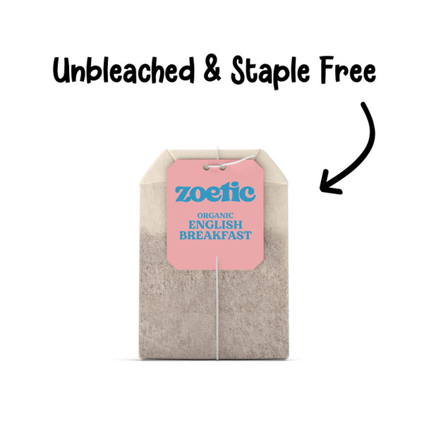 Organic English Breakfast Tea Bags 100 Pack 3 Organic English Breakfast Tea Bags 100 Pack 3