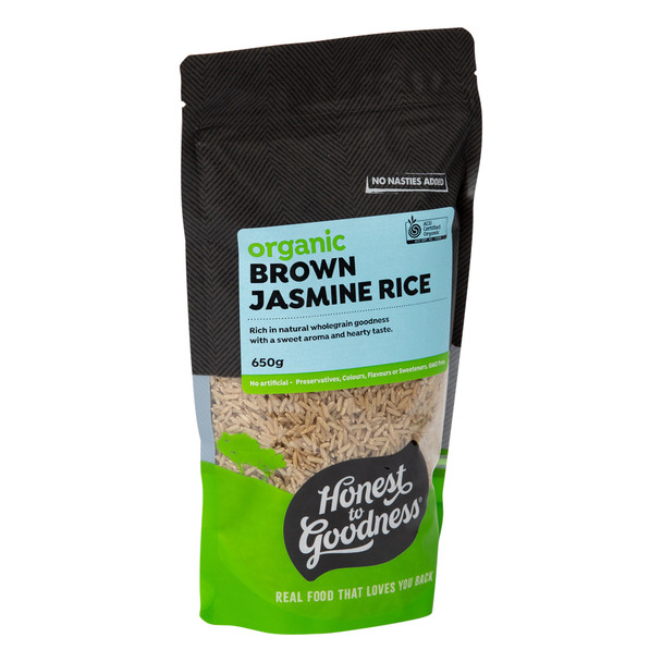 Organic Brown Jasmine Rice 650g 2