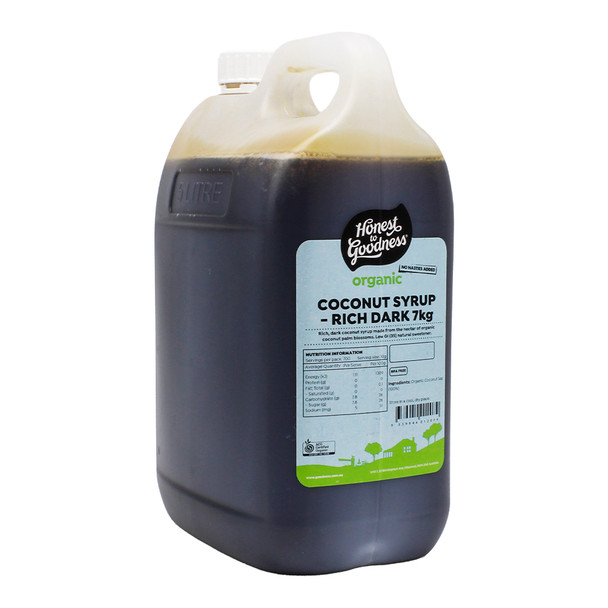 Organic Coconut Syrup (Rich Dark) 7KG | Honest to Goodness
