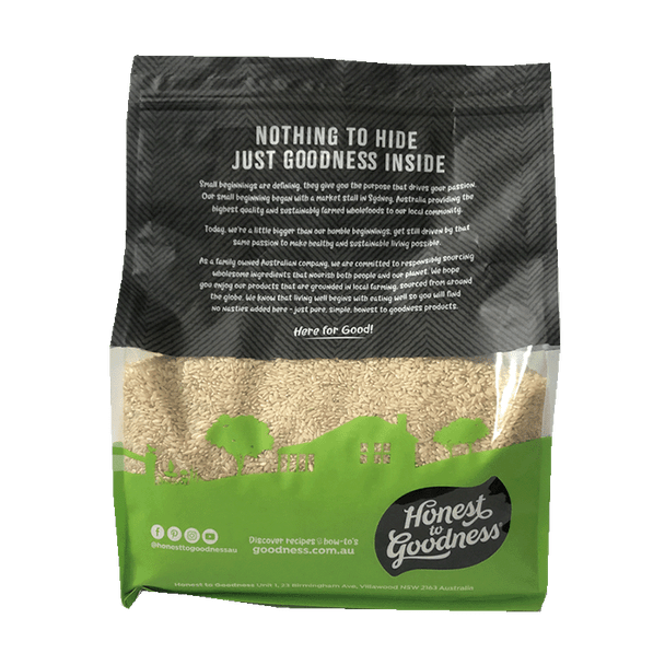 Organic Brown Medium Grain Rice 5KG 2