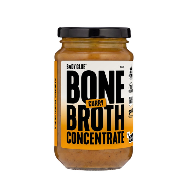 Bone Broth Body Glue Curry 390g | Honest to Goodness