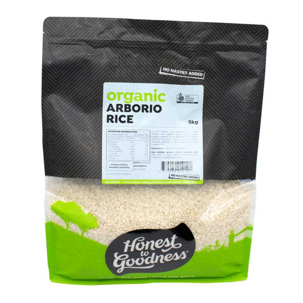 Organic Arborio Rice 5KG | Risotto Rice
