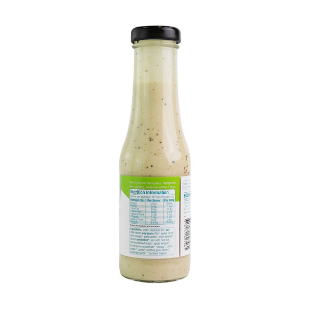 Organic Creamy Caesar Dressing 310ml Back | Honest to Goodness