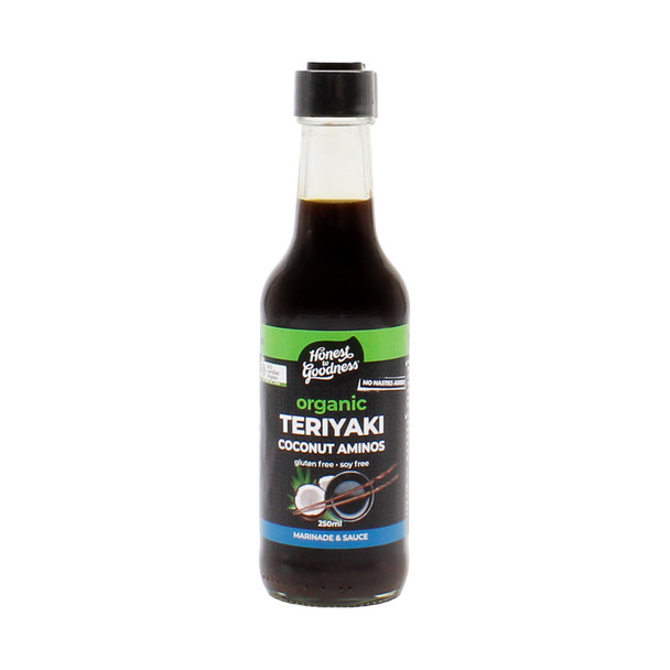 Organic Coconut Amino - Teriyaki Sauce 250ml | Honest to Goodness
