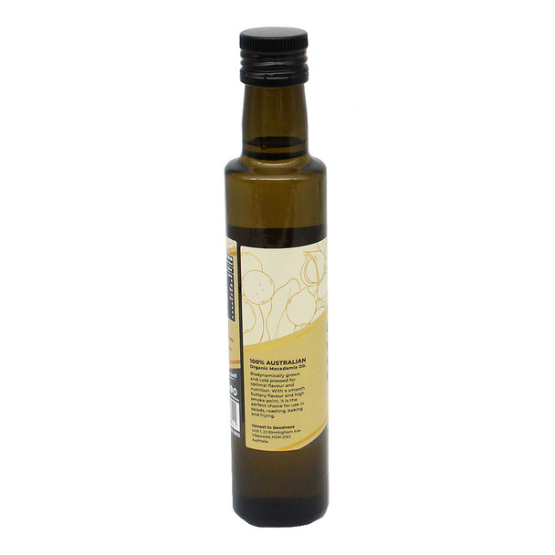 Organic Macadamia Oil 250ml