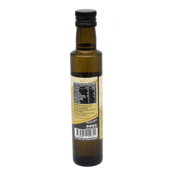 Organic Macadamia Oil 250ml