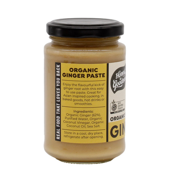 Organic Ginger Paste 240g | Honest to Goodness