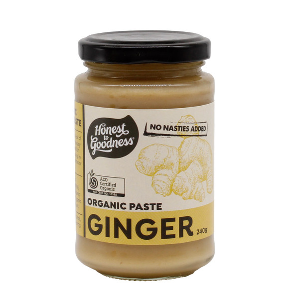 Organic Ginger Paste 240g | Honest to Goodness