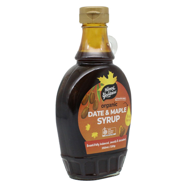 Organic Date & Maple Syrup 250ml 2 | Honest to Goodness