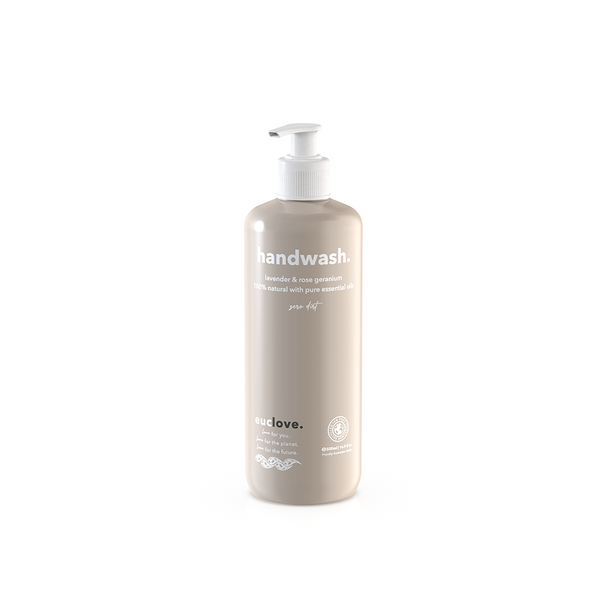 Euclove Hand Wash Lavender & Rose Geranium 500ml | Honest to Goodness