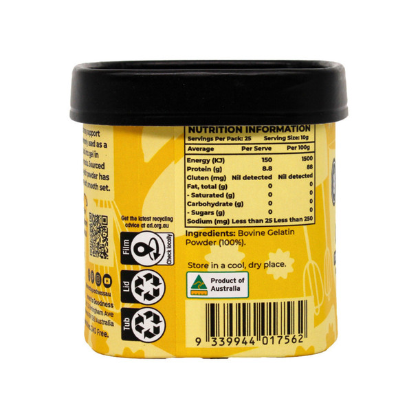 Australian Gelatin Powder 250g | Honest to Goodness