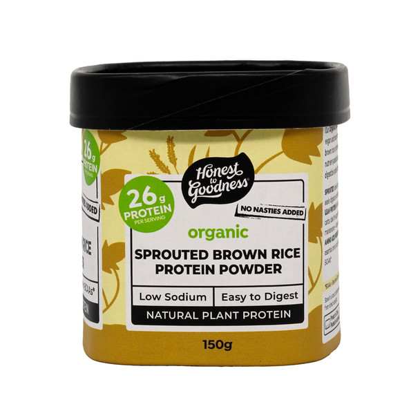 Sprouted Brown Rice Powder Protein 150g | Honest to Goodness Sprouted Brown Rice Powder Protein 150g | Honest to Goodness