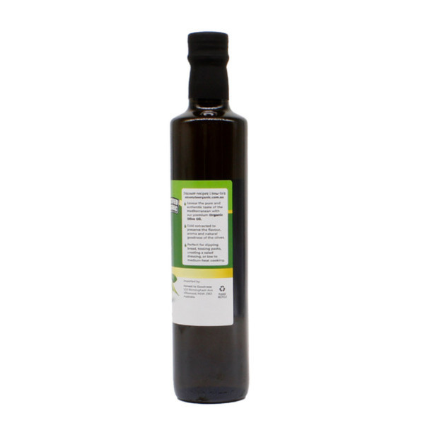 Organic Olive Oil Extra Virgin 500ml AO