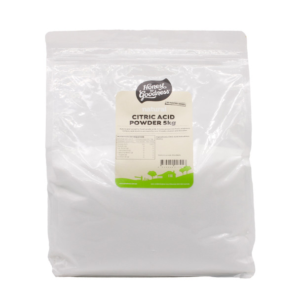 Citric Acid Powder 5KG | Honest to Goodness