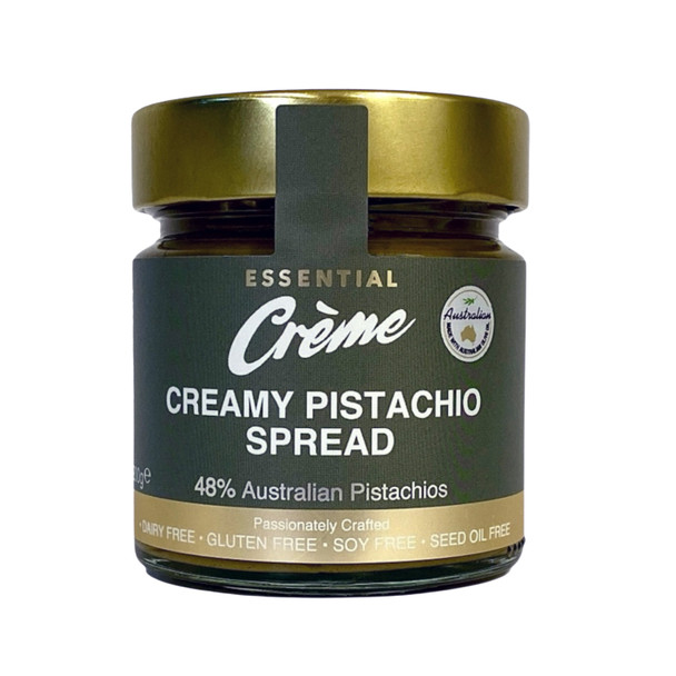Essential Crème Creamy Pistachio Spread 200g | Honest to Goodness Essential Crème Creamy Pistachio Spread 200g | Honest to Goodness
