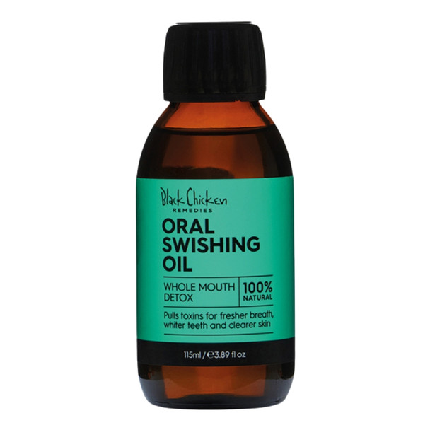 Black Chicken Oral Swishing Oil - Oil Pulling 115ml | Honest to Goodness Black Chicken Oral Swishing Oil - Oil Pulling 115ml | Honest to Goodness