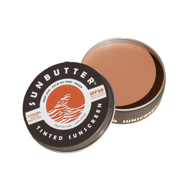 SunButter Skincare - Tinted SPF50 Sunscreen 100g | Honest to Goodness