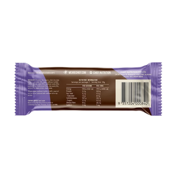 Chief Thankful Bar - Choc Chia 30g | Honest to Goodness