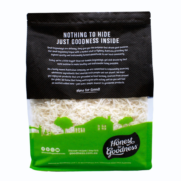 Organic Shredded Coconut 2KG | Honest to Goodness