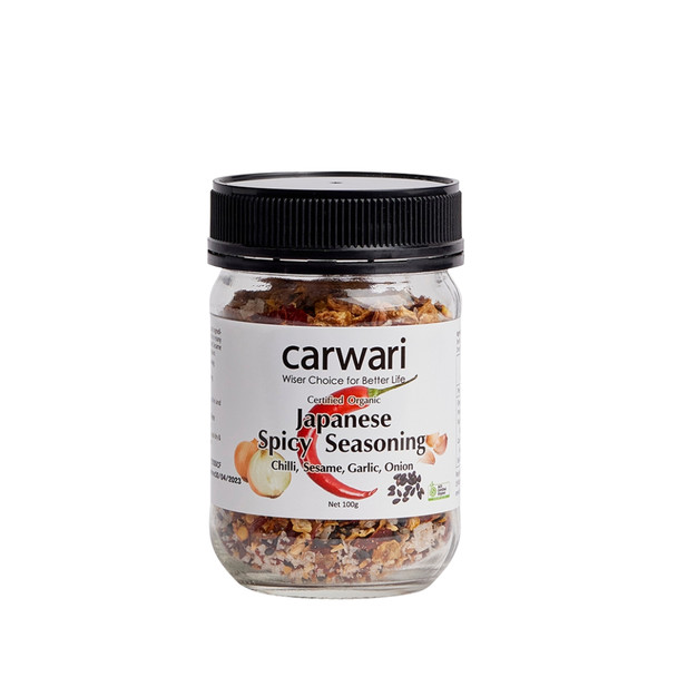 Carwari Organic Japanese Spicy Seasoning 100g | Honest to Goodness