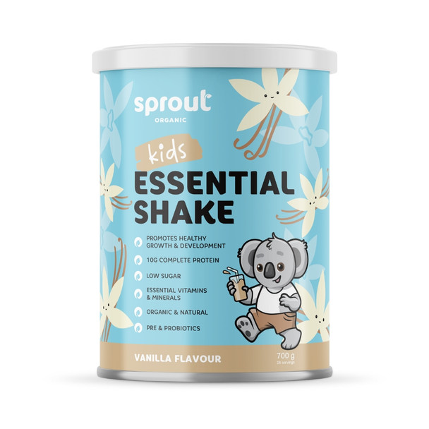 Sprout Organic Essential Shake Vanilla 700g | Honest to Goodness